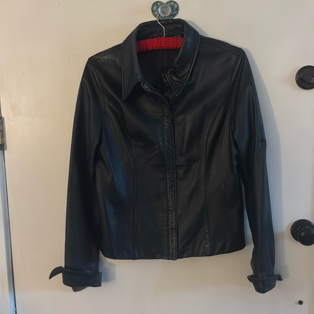 Leather jacket , women’s by Attention